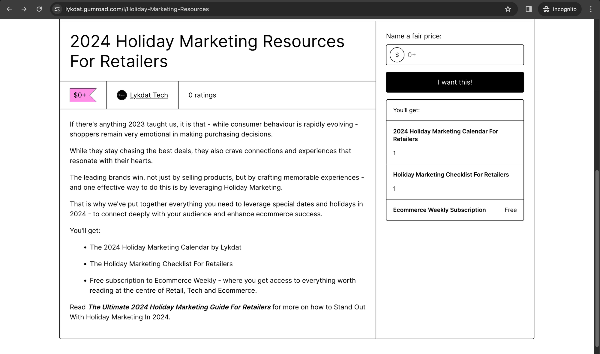 The Ultimate 2024 Holiday Marketing Guide