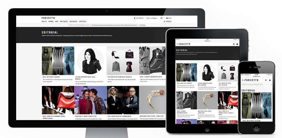 Shop Farfetch on your mobile browser or PC